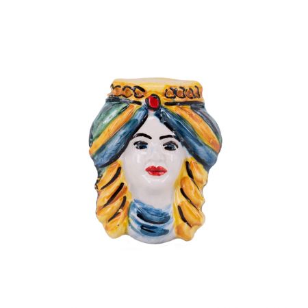 Ceramica di Caltagirone esclusiva e firmata - il moro - donna